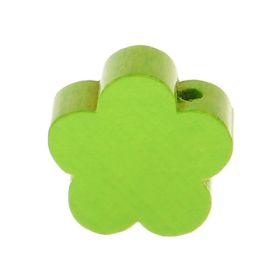 Flower motif bead 'yellow-green' 489 in stock 